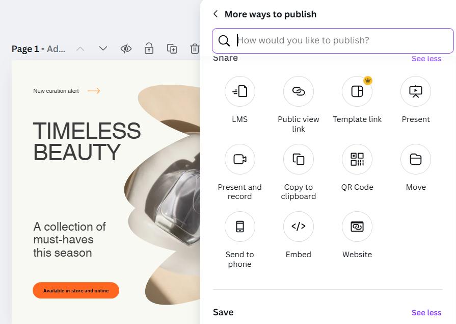 Kho ảnh trong Canva