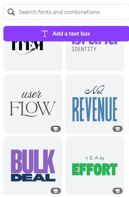 Bảng phối màu trong Canva